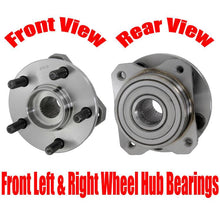 Front Wheel Hub Bearings for Chrysler Grand Caravan & Caravan 14 Inch Rims 96-00