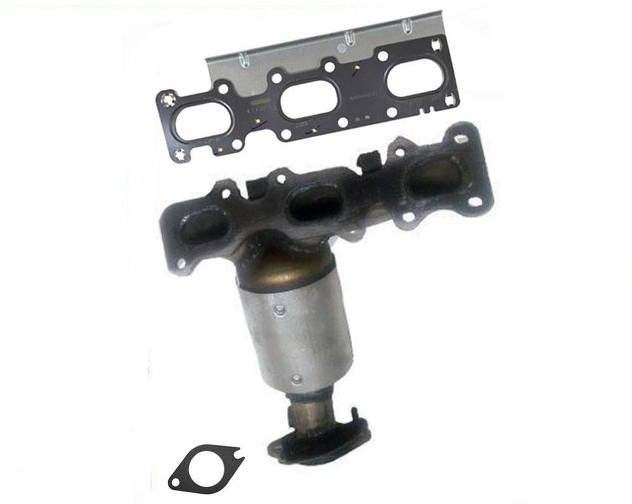 Se adapta al convertidor catalítico del colector TRASERO sin turbo Ford Explorer 3.5L 13-19