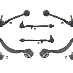 For 09-13 328i xDrive 4 Lower Control Arms W/ BJ + Inner & Outer Tie Rods 8Pcs