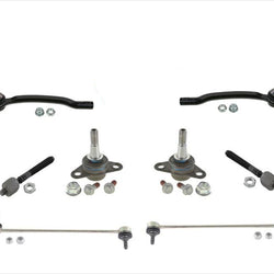8 PC Kit with Inner Outer Tie Rods Ball Joints & Sway Bar Links 03-13 Volvo XC90