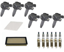 Kit de afinación Bobinas de encendido Bujías y filtros para Ford Edge 3.5L V6 07-10