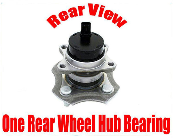 (1)  Rear Hub & Bearing Assembly for 2004-2006 Scion Xa & xB REAR