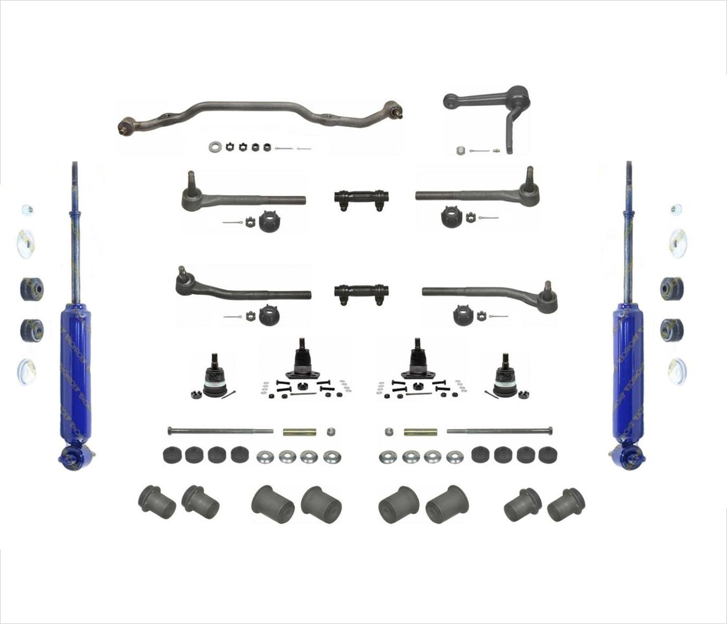 Kit de chasis de dirección de suspensión de 20 piezas para Chevrolet Camaro 75-79 Camaro Z28 80-81