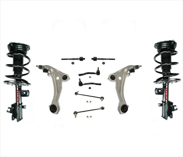 Kit de 10 puntales y soportes de resorte delantero para Nissan Altima SE SL V6 3.5L 07-12