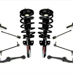 Se adapta a Ford Windstar 1995-98, puntales de resorte, brazo de control, rótulas, enlaces de varillas de amarre