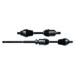 Two (2) Front CV Drive Axles for Land Rover LR2 08-12 (REF# LR002621 LR002619)