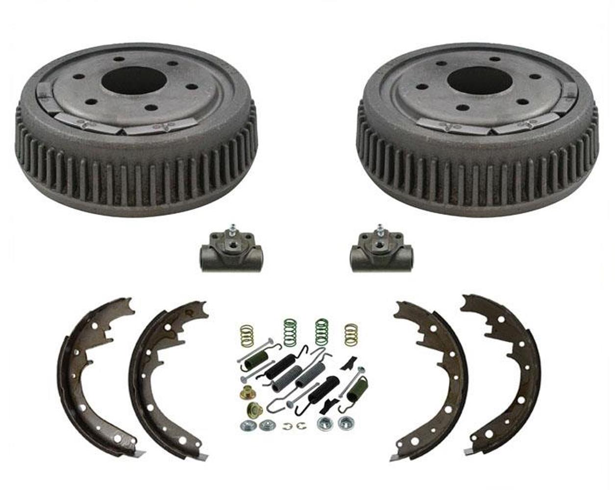 11 Inch Size Brake Drums Shoes Wheel Cylinders for Cadillac Escalade 99-00