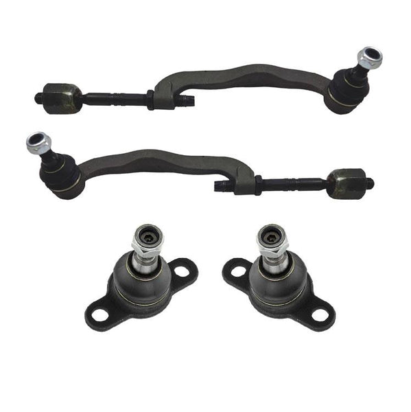 Front Inner & Outer Tie Rods + Ball Joints for Volkswagen Eurovan 2006-2009 4PCS