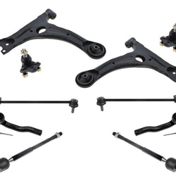 Front Lower Control Arms with Ball Joints & Tie Rods for Toyota Prius 01-03