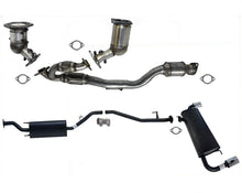 Full Exhaust System All 3 Converter Resonator & Muffler W Tips For 09-14 Murano