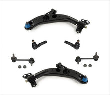 For Mazda 98-02 626 Front Control Arm Ball Joint Tie Rods Sway Bar Links 6pc
