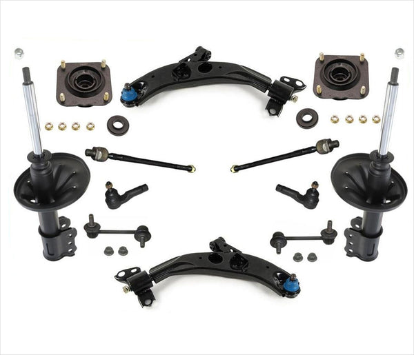 Brazos de control delanteros, rótulas, soportes y tirantes para Mazda 626 1998-2002