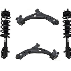 Conjunto de puntal de resorte delantero y brazos de control inferiores con rótulas para CX7 07-12