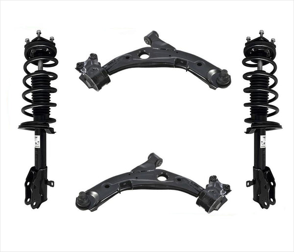 Conjunto de puntal de resorte delantero y brazos de control inferiores con rótulas para CX7 07-12