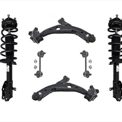 Front Coil Spring Strut Assembly Lower Control Arms & Links Fits 07-12 Mazda CX7
