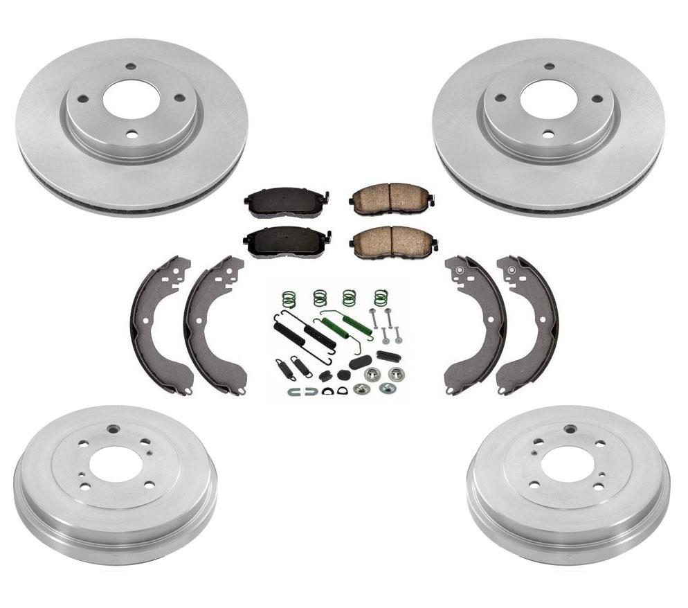 Nuevo Kit de resorte para zapatos de frenos, rotores de disco, tambores, para Nissan Sentra 07-12, 2.0L, 7 piezas