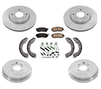 Nuevo Kit de resorte para zapatos de frenos, rotores de disco, tambores, para Nissan Sentra 07-12, 2.0L, 7 piezas