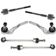 4Matic All Wheel Drive 07-13 for Mercedes-Benz S550 Tie Rods Sway Bar Links 6pc