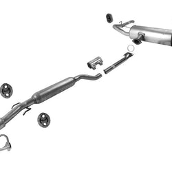 Front Wheel Drive Exhaust System for Toyota Sienna 2004-2010 Front Wheel Drive