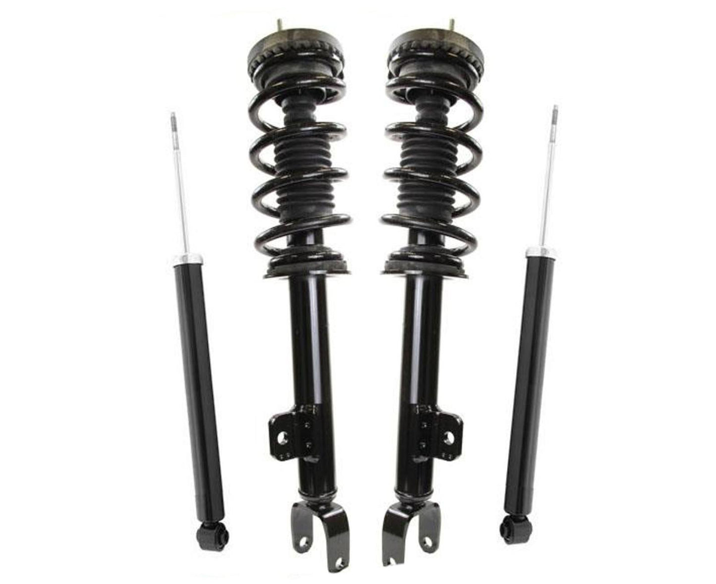 Puntales de resorte delanteros y amortiguadores traseros para Chrysler con tracción trasera 300C 5.7L 11-18