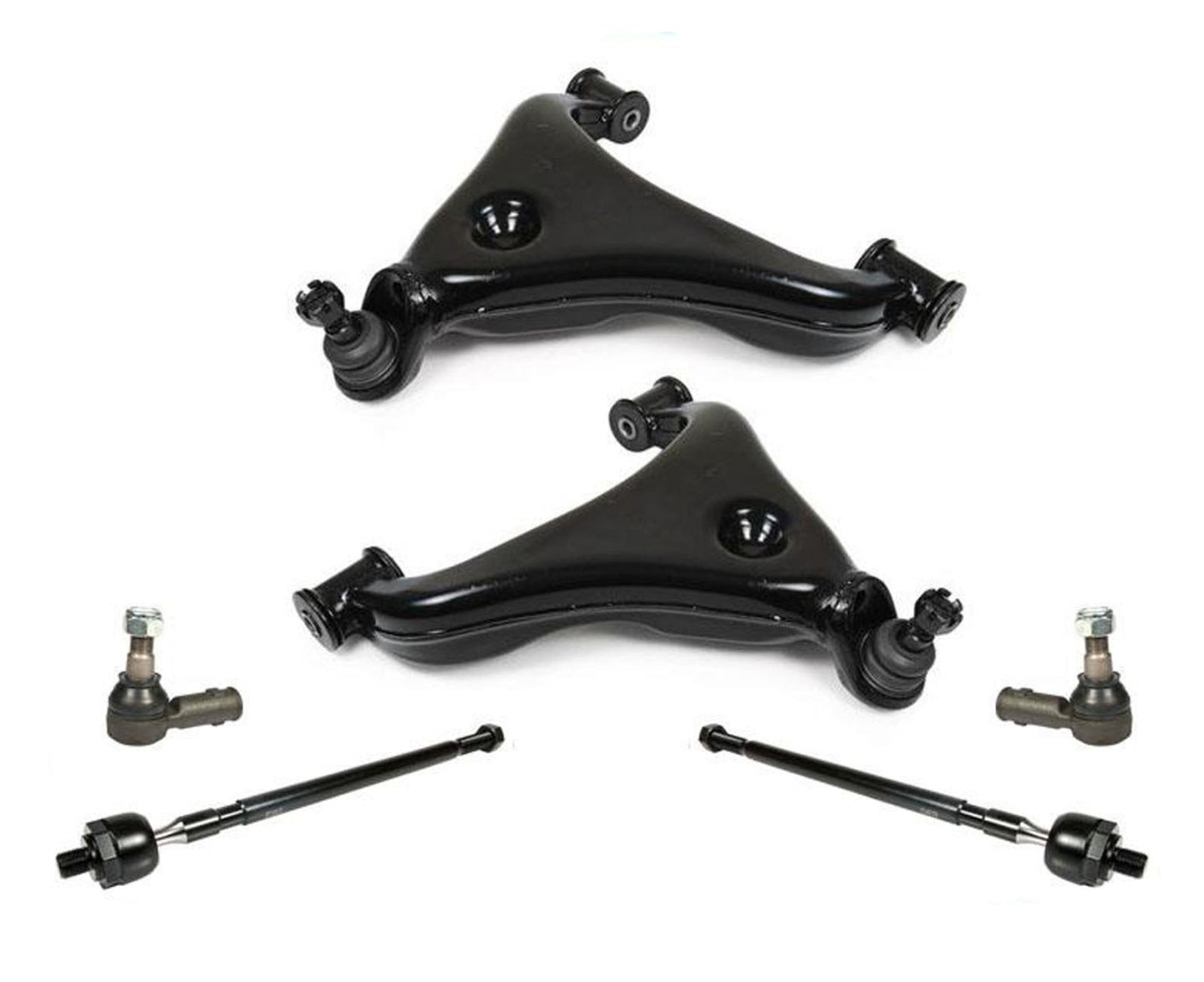 Se adapta a 02-06 Sprinter 2500 3500 brazos de control inferiores, barra de acoplamiento y rótula, kit de 6 piezas