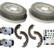 Brake Drums Rear Brake Shoes Springs Cylinder For Toyota Camry 2002 2003 2004