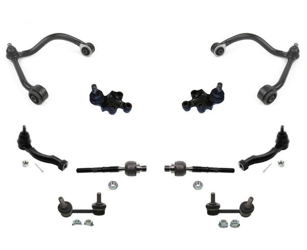 Brazos de control superiores con rótula + varillas de amarre, kit de 10 piezas para Kia Sorento 05-06