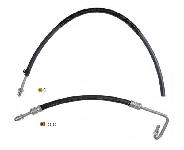 Power Steering Pressure Return Hose Line fits 80-86 GM Pick Up 1st Design 2Pc