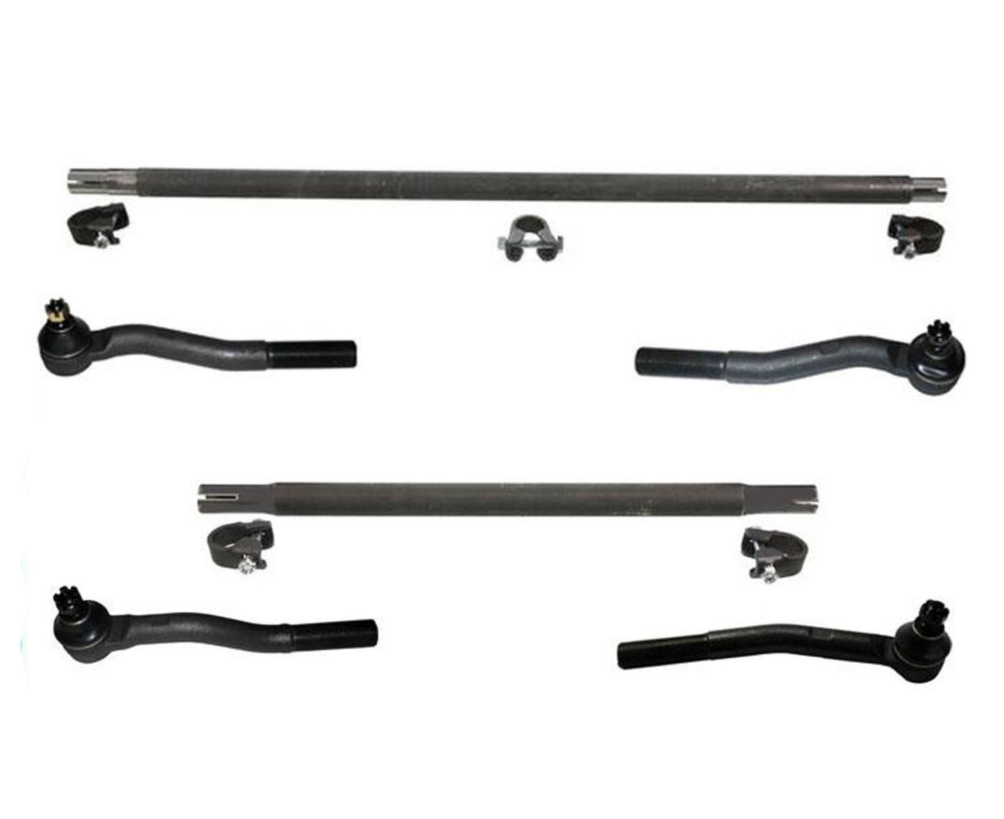 6pc Inner Outer Tie Rods & Adjustment Sleeve Fits for 99-04 Jeep Grand Cherokee