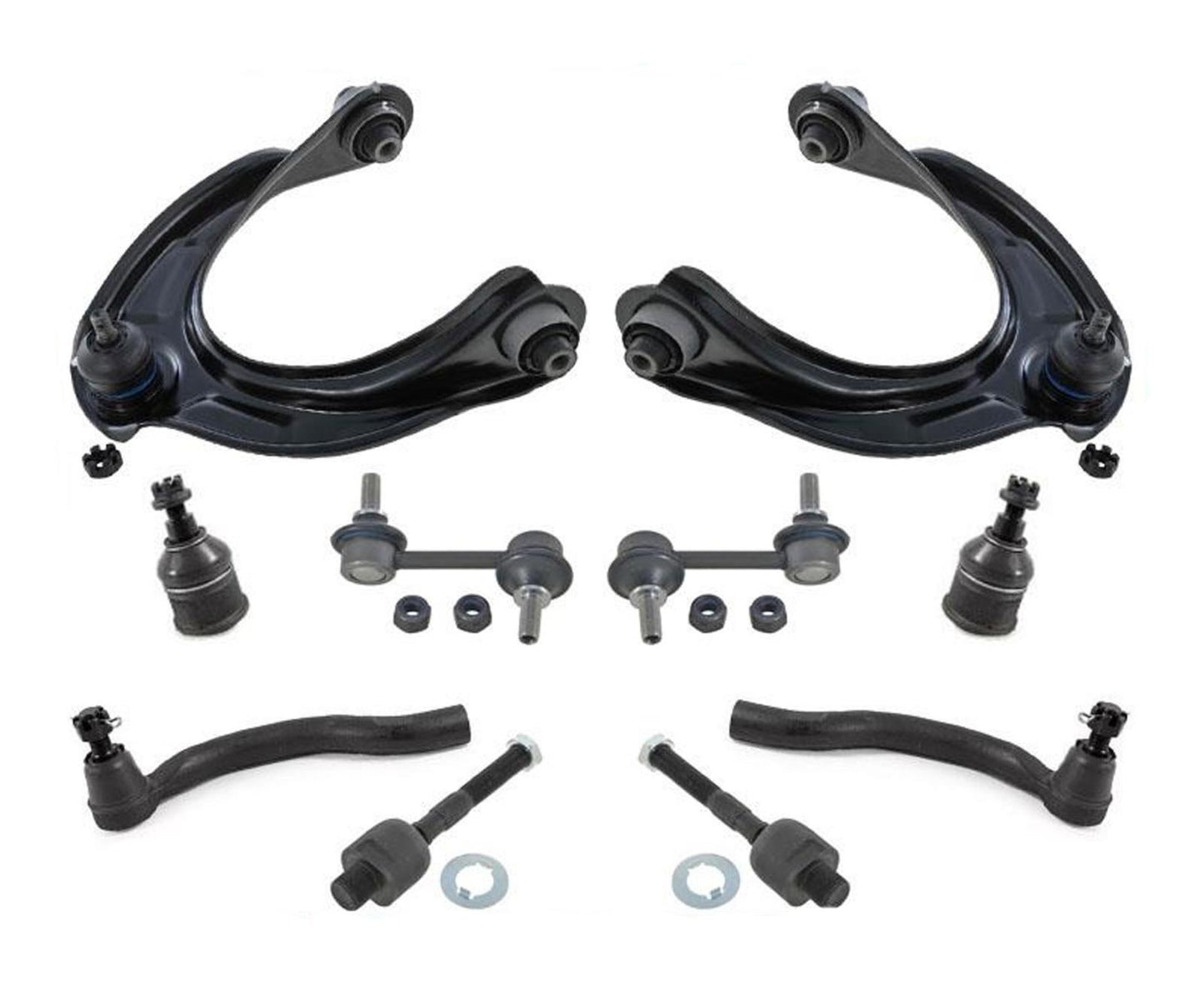 Chasis Kt para 09-14 Acura TSX brazos de control extremos de barra de acoplamiento barra estabilizadora de rótula 10p