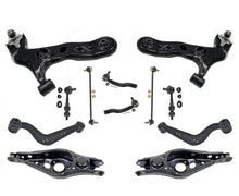 Kit de 12 piezas de piezas de chasis de suspensión delantera y trasera para Toyota Rav4 06-14