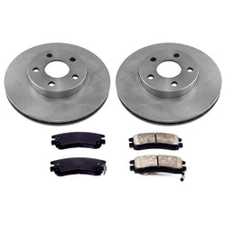 Front Brake Rotors & Ceramic Pads For Pontiac Grand AM 1991 1995 1996 1997 1998