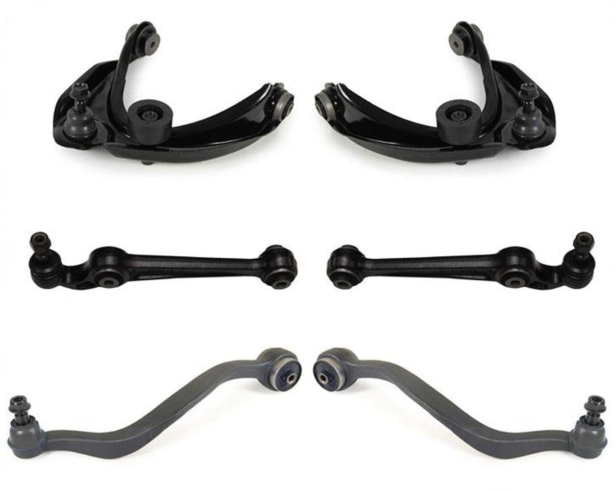 Kit de brazo de control de 6 piezas para Ford Fusion Lincoln MKZ 07-12 Mercury Milan 07-11