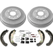100% Brand New Rear Drums Brake Shoes & Springs Kit 4pc for Mazda 2 11-15