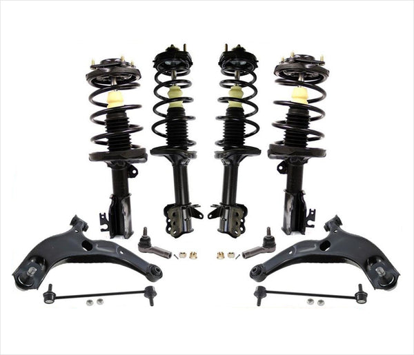 Complete Spring Struts + Control Arms + Chassis Kit for 02-03 Mazda Protege5