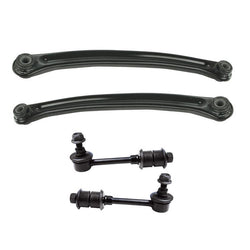 Enlaces de barra estabilizadora trasera + brazos de control de enlace lateral para Hyundai Accent 00-05, kit de 4 piezas