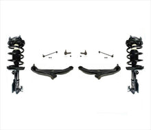Brazos de control, puntales de resorte + piezas de chasis, kit de 8 piezas para Mazda Protege y 5 01-03