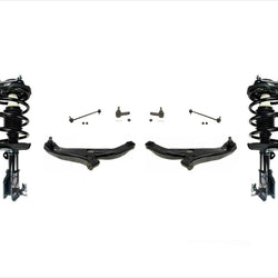 Control Arms Spring Struts + Chassis Parts 8PC Kit for 01-03 Mazda Protege & 5
