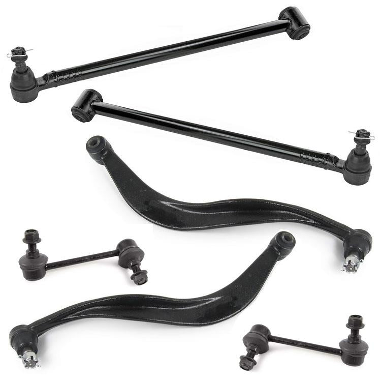 Rear Sway Bar Links + Lateral Link Control Arms 01-06 Hyundai Santa Fe 6PC Kit