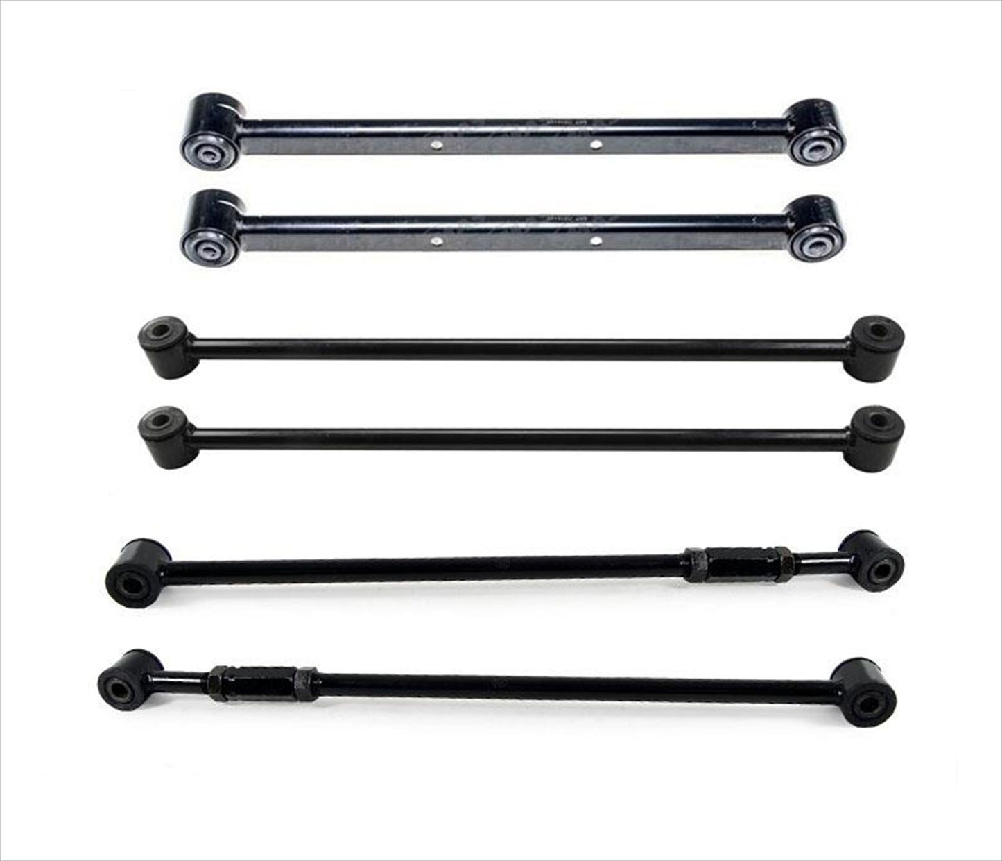 Brazos de control traseros y brazos de arrastre con bujes para Chevrolet Impala 00-13, 6 piezas