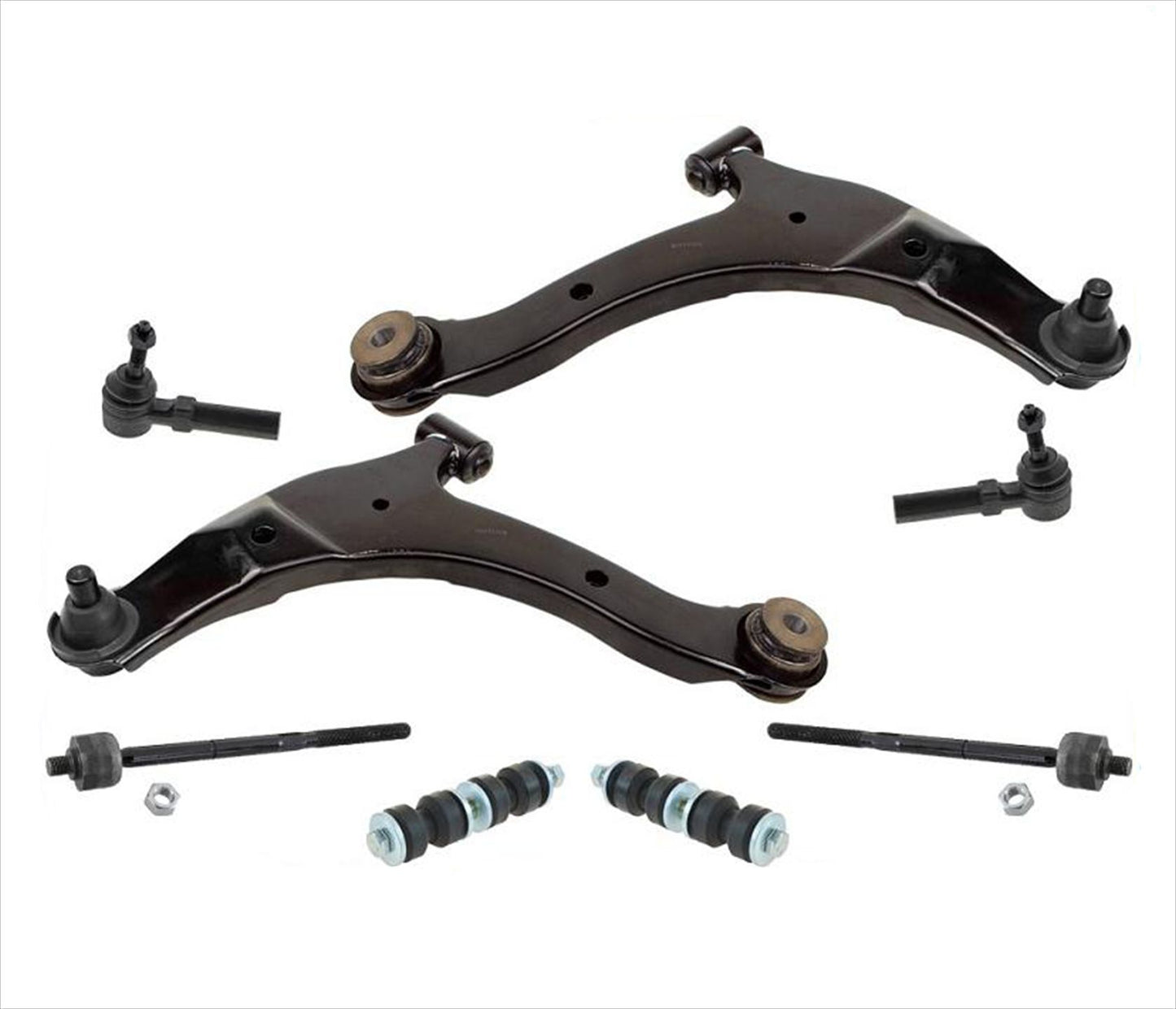 Kit de chasis de 10 piezas con brazos de control inferiores delanteros para Chrysler PT Cruiser 2001-2010