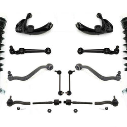 Front Complete Struts & 12 Pcs Kit 07-09 For Fusion & Milan Front Wheel Drive