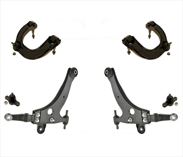 Se adapta a 02-05 Sonata XG350 brazo de control superior e inferior, bujes de rótula, kit de 6 piezas