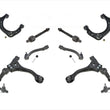 10 Pcs Chassis Kit Upper & Lower Control Arm With Ball Joints For 09-10 Sonata