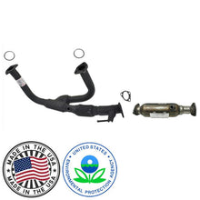 Engine Y Flex Pipe Exhaust + Converter w/ Gaskets for Honda Odyssey 99-01