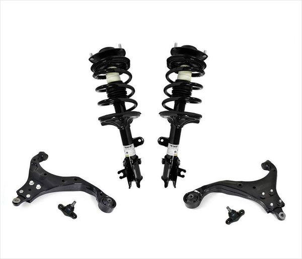 Front Complete Struts & Lower Control Arm Ball Joint For 2005-2010 Kia Sportage