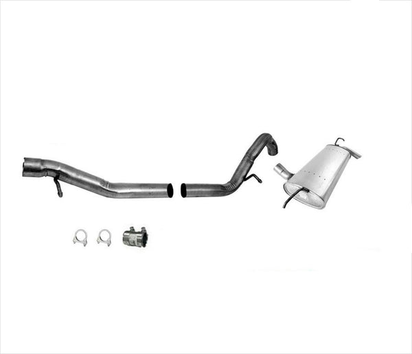 For 2007 10 2011 Jeep Wrangler 3.8L 4 Door Extension Pipe Muffler Exhaust System