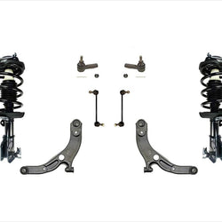 For 99-00 Protege Suspension Control Arm & Ball Joints Spring Struts 8Pc Kit