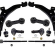 Bujes de brazos de control inferiores delanteros y rótula para Hyundai Atos 00-12, kit de 10 piezas