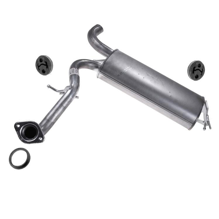 Rear Muffler & Axle Pipe for Pontiac 09-10 Vibe 1.8L Front Wheel Drive Models